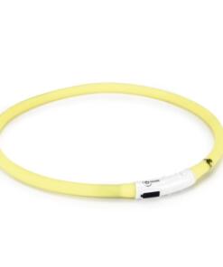 Siliconen Halsband Dogini Geel