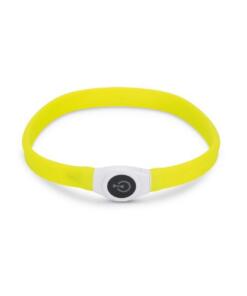 USB Halsband Glowy Geel
