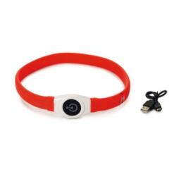 USB Halsband Glowy Rood