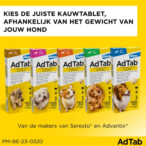 AdTab Kauwtablet voor honden 6 AdTab