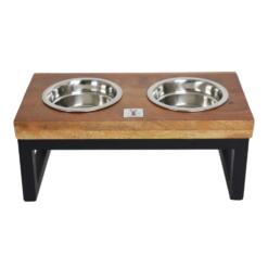 Dinnerset Hout + Metalen Frame 8 Dinnerset Hout + Metalen Frame