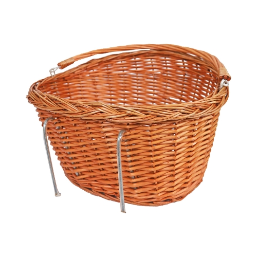 Fietsmand Riet Voorop met handvat 4 Fietsmand Riet Voorop met handvat