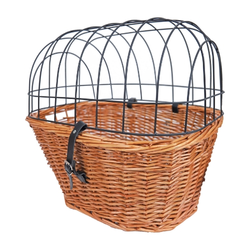 Fietsmand Riet Voorop met metalen rek 4 Fietsmand Riet Voorop met metalen rek