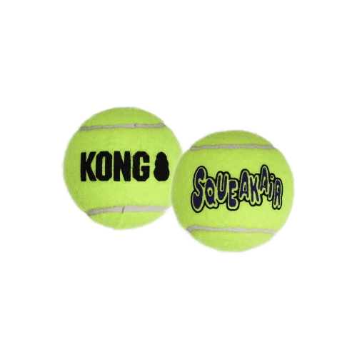 KONG Air Squeaker Tennis Ball 2 KONG Air Squeaker Tennis Ball