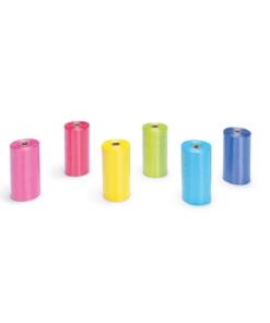 Poepzakjes Regenboog 6x20st