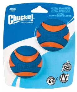 Chuckit! Ultra Squeaker Ball S 2-pack