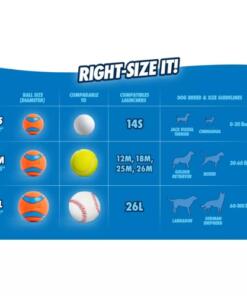 Chuckit! Ultra Squeaker Ball 11 Chuckit! Ultra Squeaker Ball Maatvoering