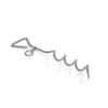 Beeztees vastlegspiraal van metaal voor hond en kat, 41 cm, met draaibare ring en schroefpin
