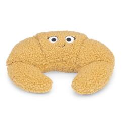 Beeztees Croissant Flaky pluche hondenspeelgoed bruin, 23x16x9 cm