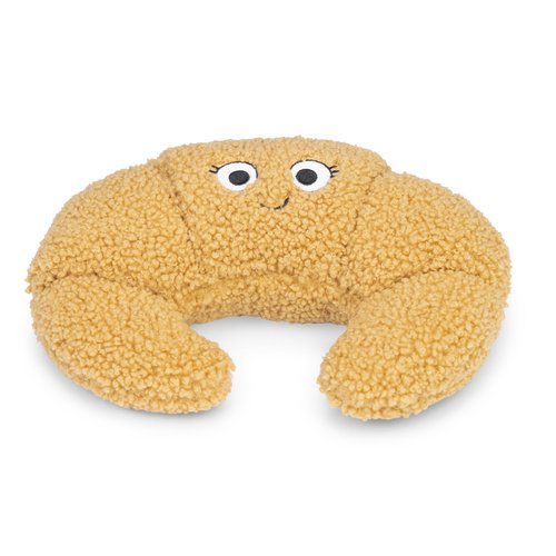 Beeztees Croissant Flaky – Pluche Hondenspeelgoed Bruin 3 Beeztees Croissant Flaky pluche hondenspeelgoed bruin, 23x16x9 cm