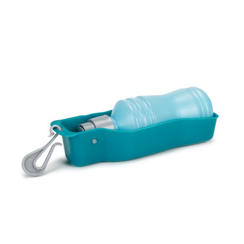 Beeztees Drinkfles Hond Draagbaar met Riemklem 3 Beeztees draagbare drinkfles hond 250ml blauw met riemklem
