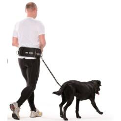 D&D Active Walker Joggingset Hond 12 D&D Active Walker joggingset – witte sportgordel met zakjes voor kleine honden