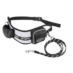 D&D Active Walker Joggingset Hond 11 D&D Active Walker joggingset voor honden – witte uitvoering met riem en elastische lijn