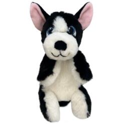 KONG Comfort Pups Boss detailfoto – krakende oortjes en pluche materiaal