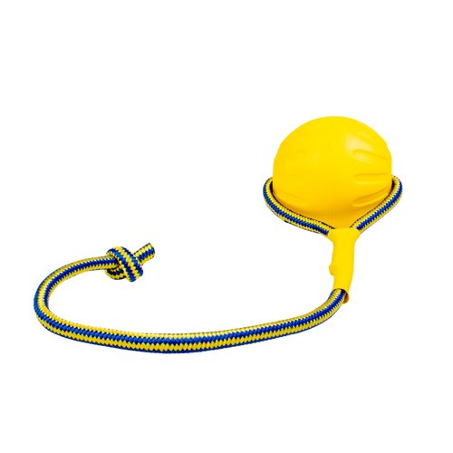 Supa'Foam Tug – Drijvend Hondenspeelgoed met Touw 2 Supa'Foam Tug – drijvend hondenspeelgoed met trekkoord, Ø7x55cm, voor trek- en apporteerspelletjes