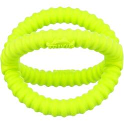 Aqua Toy Grijper – Drijvend Waterspeelgoed voor Honden 15 Trixie Aqua Toy Grijper limoengroen 17 cm – twee ringen vooraanzicht, drijvend waterspeelgoed voor honden