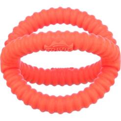 Aqua Toy Grijper – Drijvend Waterspeelgoed voor Honden 16 Trixie Aqua Toy Grijper oranje 14 cm – twee ringen vooraanzicht, drijvend waterspeelgoed voor honden