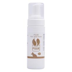 Flacon PUUR Hot Spot Foam 148 ml met pompdispenser voor hotspots bij honden