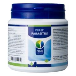 Pot PUUR Parasitus capsules voor de hond, 60 capsules