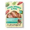 Nutriment Fresh paard, spinazie en erwten 400 gram, vers hondenvoer met 82 procent paardenvlees