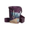 pomppa treat bag beloningstasje hond maroon witte achtergrond