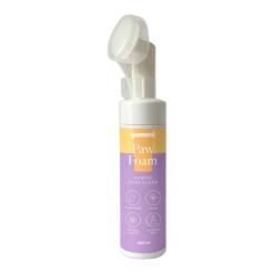 Yommi Paw Foam pootreiniger voor honden 200 ml, pompfles met siliconen borstelkop