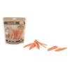 Zak Beeztees Kippenborstfilets 400 gram met losse gedroogde kippenborstfilets ernaast