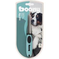 Boony nagelvijl voor honden met hol blad en ergonomisch handvat, 16 cm