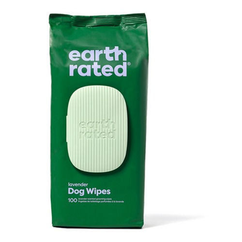 Earth Rated Hondendoekjes Lavendel, 100 stuks 5 Vooraanzicht verpakking Earth Rated hondendoekjes met lavendelgeur, 100 stuks