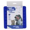 Eat Slow Live Longer Likmat Cross in verpakking met hond en kat