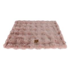 Hondendeken Boony EST1941 in de kleur Heather Rose, plat neergelegd
