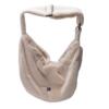 Hondendraagtas Designed by Lotte van Pluche 1 hondendraagtas designed by lotte beige