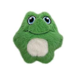 KONG Snuzzles Mini Frog hondenknuffel, groene kikker met wit buikje