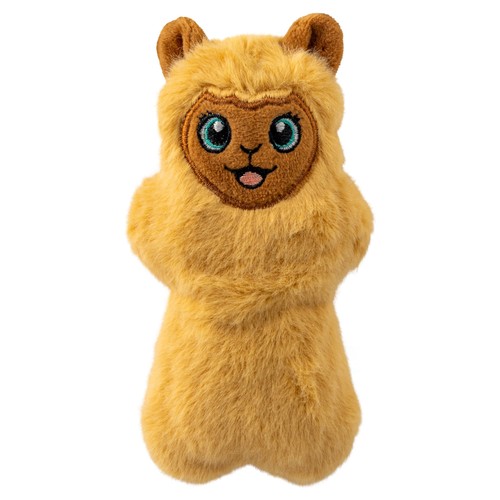 KONG Snuzzles Mini Llama Hondenknuffel XS 2 KONG Snuzzles Mini Llama hondenknuffel, pluche speeltje met piep voor kleine honden