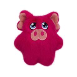 KONG Snuzzles Mini Pig XS, roze piepspeeltje voor kleine honden
