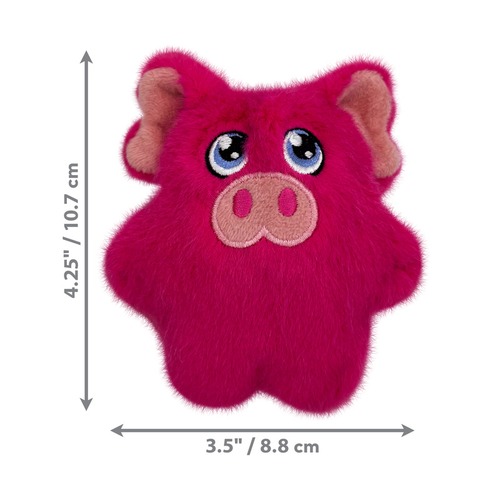 KONG Snuzzles Mini Pig XS Piepspeeltje 6 Afmetingen KONG Snuzzles Mini Pig XS: 10,7 x 8,8 cm
