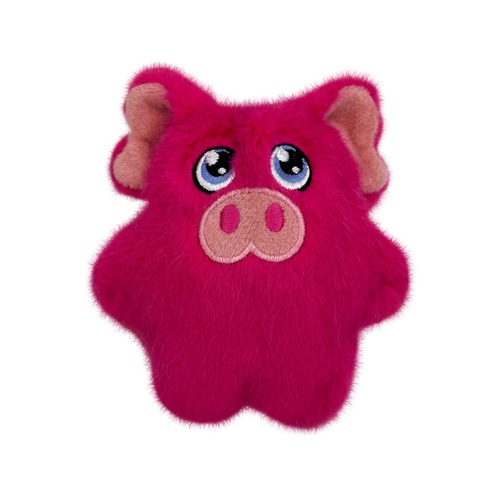 KONG Snuzzles Mini Pig XS Piepspeeltje 3 KONG Snuzzles Mini Pig XS, roze piepspeeltje voor kleine honden
