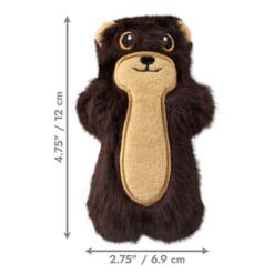 Hondenknuffel KONG Snuzzles Otter met Pieper 13 Afmetingen van de KONG Snuzzles Mini Otter, 12 x 6,9 cm
