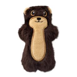 KONG Snuzzles Otter hondenknuffel, vooraanzicht met geborduurd gezicht