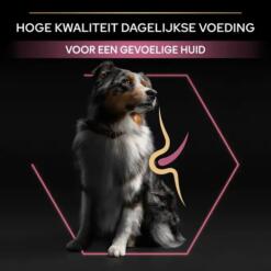 Purina Pro Plan hondenvoer, hoge kwaliteit dagelijkse voeding voor een gevoelige huid