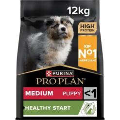 Puppyvoer Pro Plan Medium Kip 9 Zak Pro Plan Medium Puppy Healthy Start puppyvoer met kip, 12 kg