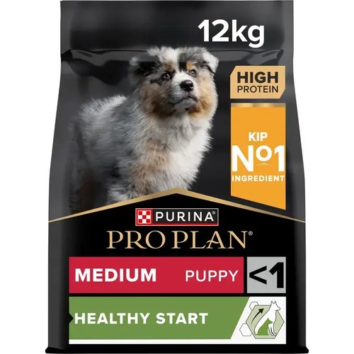 Puppyvoer Pro Plan Medium Kip 5 Zak Pro Plan Medium Puppy Healthy Start puppyvoer met kip, 12 kg