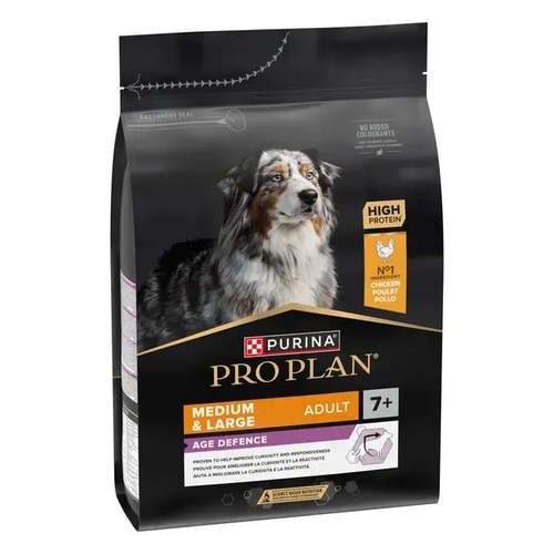 Pro Plan Seniorvoer Kip | Medium & Large Hond 7+ 2 Zak Pro Plan seniorvoer voor honden met kip, medium en large formaat, 7+ Age Defence