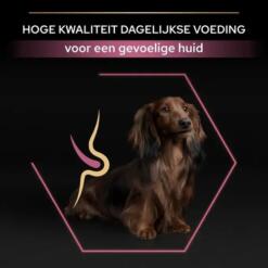 Purina Pro Plan hondenvoer, hoge kwaliteit dagelijkse voeding voor een gevoelige huid