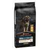 Pro Plan Large Robust Adult Kip 14 kg 2 Zijaanzicht van de zak Pro Plan Large Robust Adult hondenvoer met kip, 14 kg
