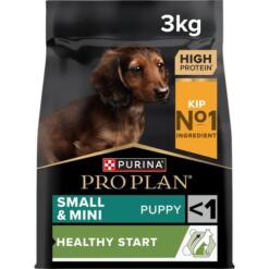 Puppyvoer Pro Plan Small & Mini Kip 3 kg 9 Verpakking Pro Plan Small & Mini Puppy Healthy Start kip, puppyvoer van 3 kg