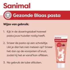 Gebruiksaanwijzing Sanimal cranberry pasta in 3 stappen