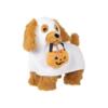 Spookhond pluche hondenspeelgoed met piep