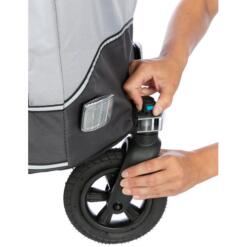 Hondenfietskar TRIXIE, S tot XL 20 Los voorwiel monteren voor het ombouwen tot hondenbuggy