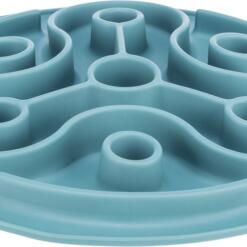 Voedermat hond Trixie Slowfeeder 28 cm 17 Trixie voedermat tegen schrokken, blauw, doorsnede 28 cm